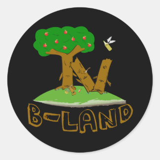 Pegatina Redonda B-Land STICKAZ