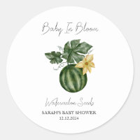 Baby In Bloom l Watermelon Seed Baby Shower