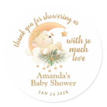 Baby Lion Baby Shower Gracias