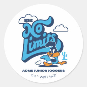 Pegatina Redonda Baby ROAD RUNNER™ - Sin límites