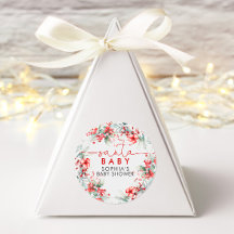 Baby Shower de Navidad con tema de Bayas Navideñas