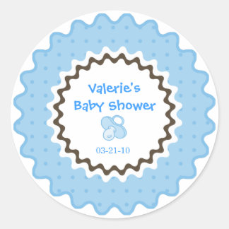 Pegatina Redonda Baby Shower Pegatina/Partido a favor