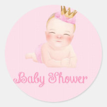 Baby Shower rosa de princesa suave