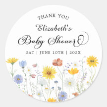Baby Shower Wildflowers