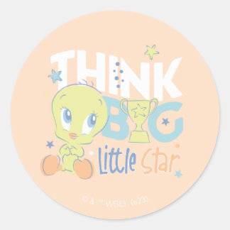 Pegatina Redonda Baby TWEETY™ - Think Big Little Star