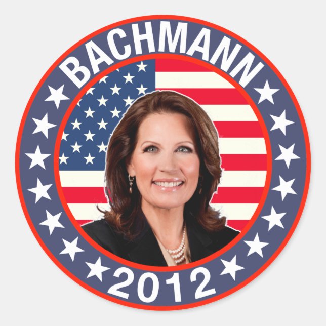Pegatina Redonda Bachmann 2012 (Anverso)
