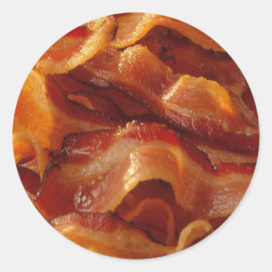 Pegatina Redonda Bacon
