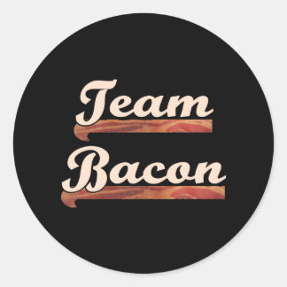 Pegatina Redonda Bacon Team