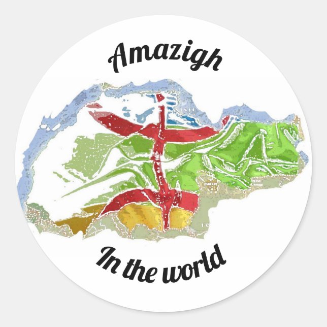 Pegatina Redonda Badge autocolant (Anverso)