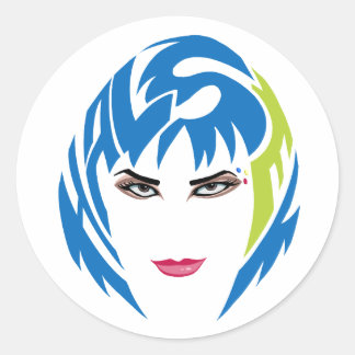 Pegatina Redonda Badlands Sticker