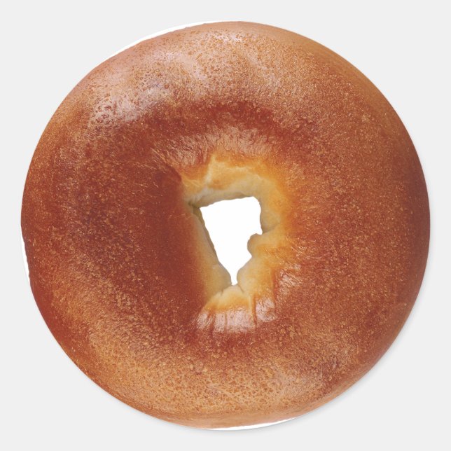 PEGATINA REDONDA BAGEL 2 (Anverso)