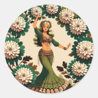 Bailarín retro Belly