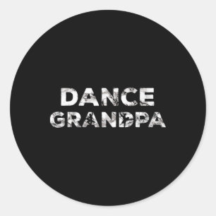 Pegatina Redonda Bailarina bailarina bailarina bailarina bailarina