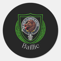 Baillie Scottish Clan Escudo