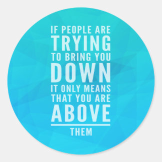 Pegatina Redonda Bajar presupuesto