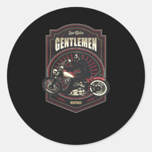 Pegatina Redonda Bajo piloto