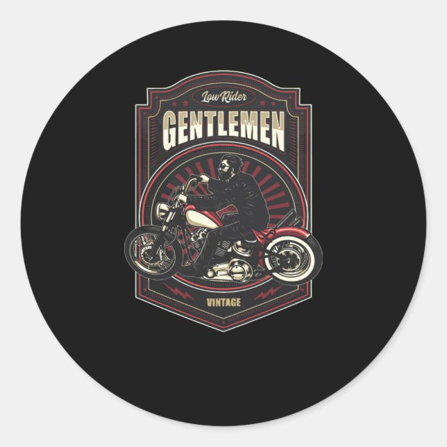 Pegatina Redonda Bajo piloto (Anverso)