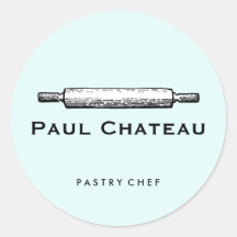 Baked Goods Rolling Pin Bakery Pale Blue