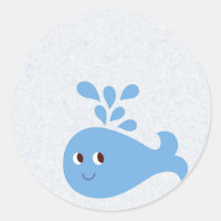 Ballena pura con spout