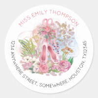 Ballet Zapatos Nombre Floral Dirección de devoluci