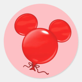 Pegatina Redonda Balloon Sticker