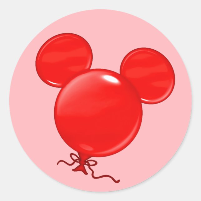 Pegatina Redonda Balloon Sticker (Anverso)