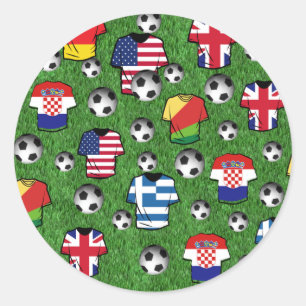 Pegatina Redonda BALÓN DE FÚTBOL AMERICANO! Pegatinas