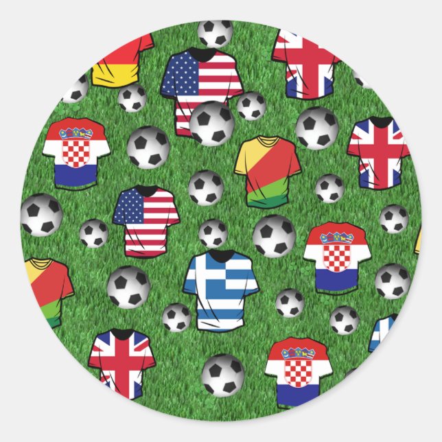 Pegatina Redonda BALÓN DE FÚTBOL AMERICANO! Pegatinas (Anverso)