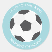 Balón de fútbol Deportes tema cumpleaños