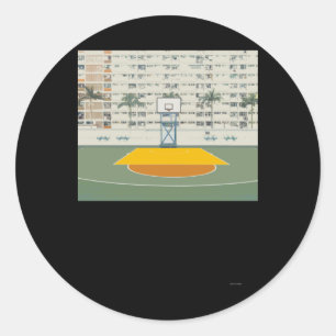 Pegatina Redonda Baloncesto Lover No. 3