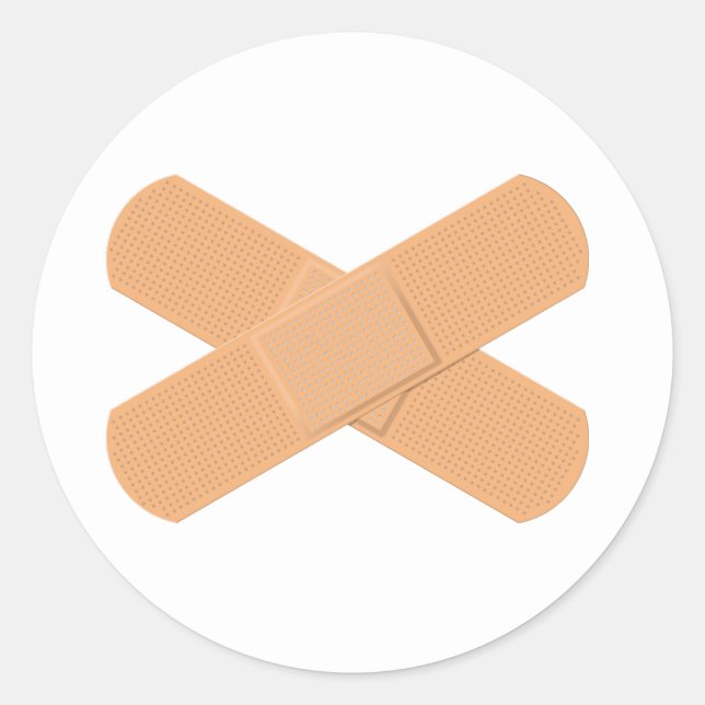 Pegatina Redonda Bandas (Anverso)