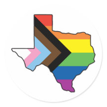 Bandera de progreso del orgullo de Texas