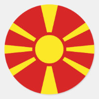 Bandera del Norte de Macedonia