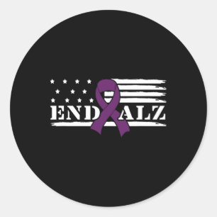 Pegatina Redonda Bandera Fin Heimer Heimerheimer Purple Heimerheim