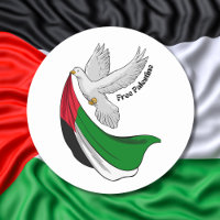 Bandera palestina libre Bandera blanca para la paz