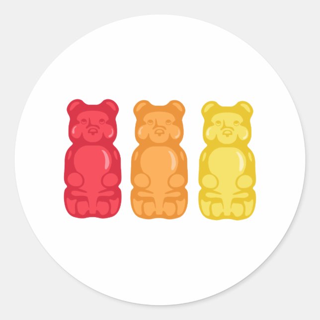 Pegatina Redonda Baños de goma (Anverso)