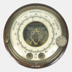 Pegatina Redonda Baraethiometer Sticker de profesor Temple's