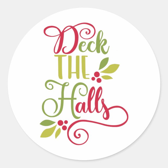 Pegatina Redonda baraja los salones (Anverso)