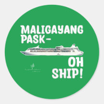¡BARCO Maligayang Pask-OH! G/Sil. Cruceros navidad
