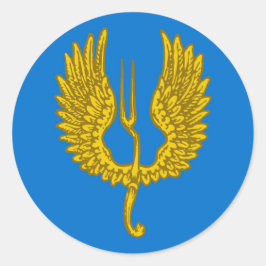 Pegatina Redonda Barony of Windhaven Populace Badge Classic Round S