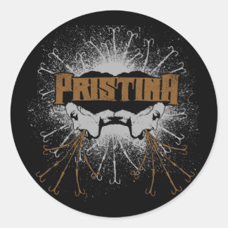 Pegatina Redonda Barrido