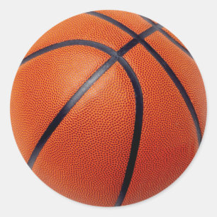 PEGATINA REDONDA BASKETBALL