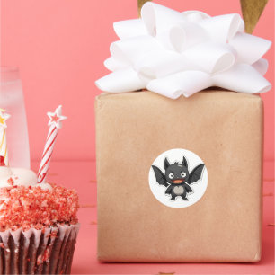 Pegatina Redonda Bat Buddy