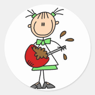 Pegatina Redonda Batería de mezclador de pinzas de iris con pinzas 