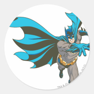 Pegatina Redonda Batman Hand Out