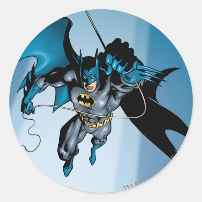 Pegatina Redonda Batman Hyperdrive - 11B (Anverso)