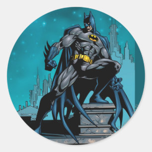 Pegatina Redonda Batman Knight FX - 19