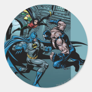 Pegatina Redonda Batman Knight FX - 7