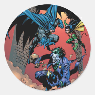 Pegatina Redonda Batman Knight FX - 8