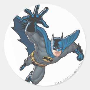 Pegatina Redonda Batman Reaches Forward